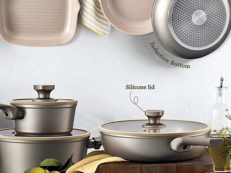 නොඇලෙන පෑන් සඳහා හොඳ ද්රව්ය මොනවාද?