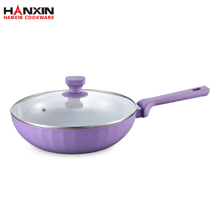 ඇලුමිනියම් සෙරමික් CD Bottom Wok Pan