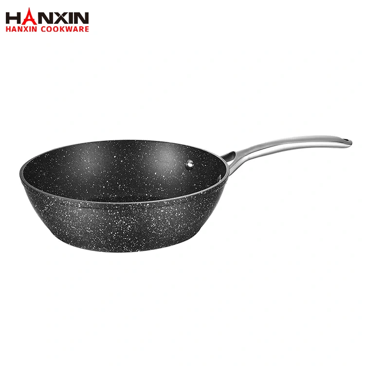 ඇලුමිනියම් නො-ස්ටික් කිරිගරුඬ ආලේපනය ගැඹුරු කබලෙන් ලිපට